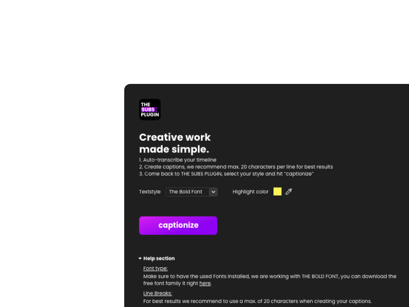 Natively in Premiere Pro